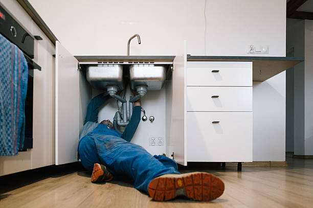Professional Drain Cleaning technician working in Nemacolin, PA